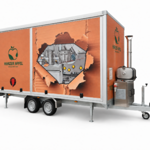 Mobil fruktbearbetningstrailer